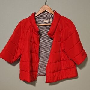 Chicos Red Puffer